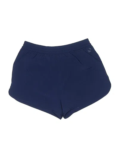 Pre-owned Victoria's Secret Pink Athletic Shorts In Blue