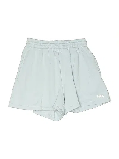 Pre-owned Victoria's Secret Pink Athletic Shorts In Blue