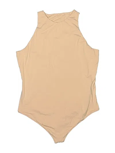 Pre-owned Victoria's Secret Pink Bodysuit In Brown