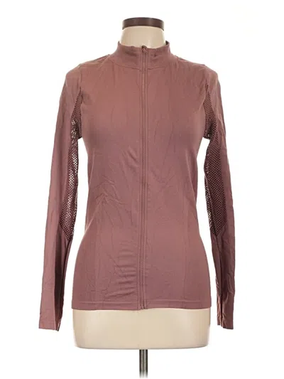 Pre-owned Victoria's Secret Pink Cardigan Sweater In Brown