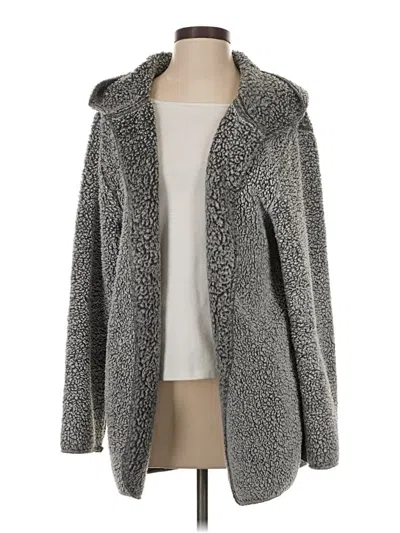 Pre-owned Victoria's Secret Pink Cardigan Sweater In Gray