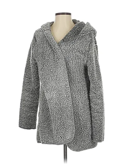 Pre-owned Victoria's Secret Pink Cardigan Sweater In Gray