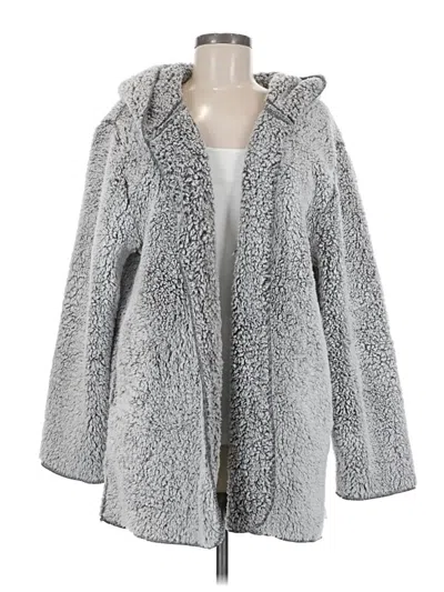 Pre-owned Victoria's Secret Pink Cardigan Sweater In Gray