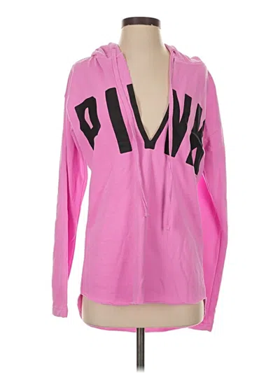 Pre-owned Victoria's Secret Pink Cardigan Sweater In Pink