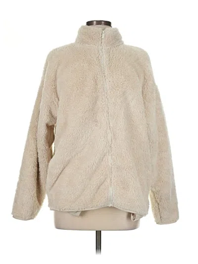 Pre-owned Victoria's Secret Pink Cardigan Sweater In Tan