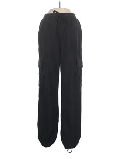 Pre-owned Victoria's Secret Pink Cargo Pants In Black
