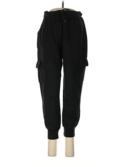 Pre-owned Victoria's Secret Pink Cargo Pants In Black