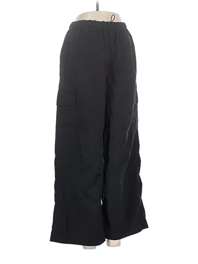 Pre-owned Victoria's Secret Pink Cargo Pants In Black