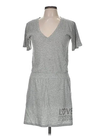 Pre-owned Victoria's Secret Pink Casual Dress In Gray