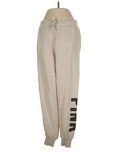 Pre-owned Victoria's Secret Pink Casual Pants In Tan