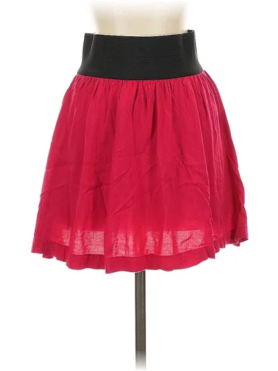 Pre-owned Victoria's Secret Pink Casual Skirt In Red
