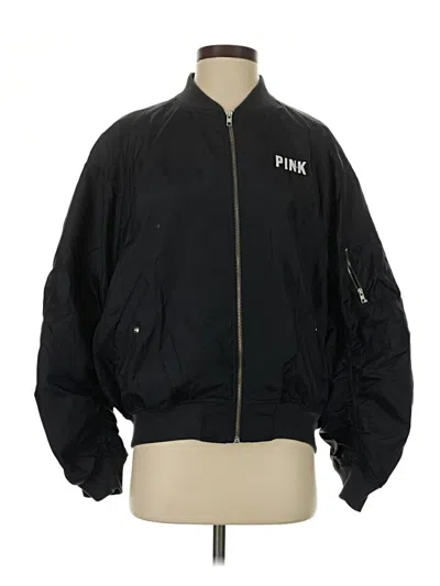 Pre-owned Victoria's Secret Pink Jacket In Black