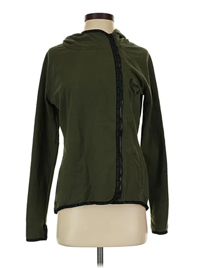 Pre-owned Victoria's Secret Pink Jacket In Green