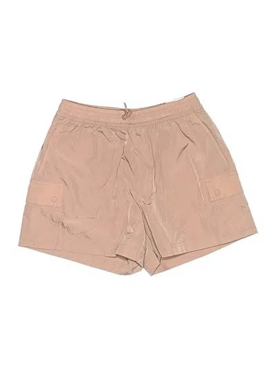 Victoria's Secret Pink Khaki Shorts In Tan