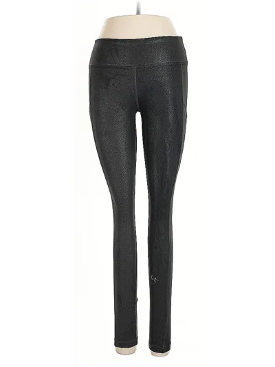 Pre-owned Victoria's Secret Pink Leggings In Black