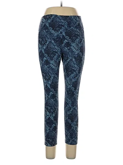 Pre-owned Victoria's Secret Pink Leggings In Blue