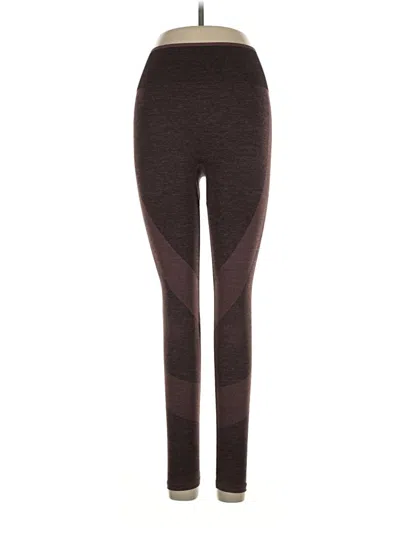Pre-owned Victoria's Secret Pink Leggings In Brown