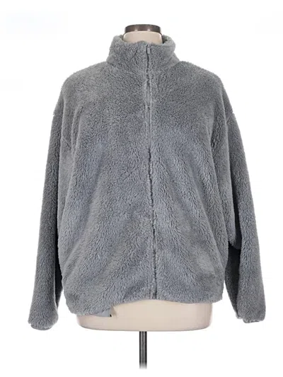 Pre-owned Victoria's Secret Pink Poncho In Gray