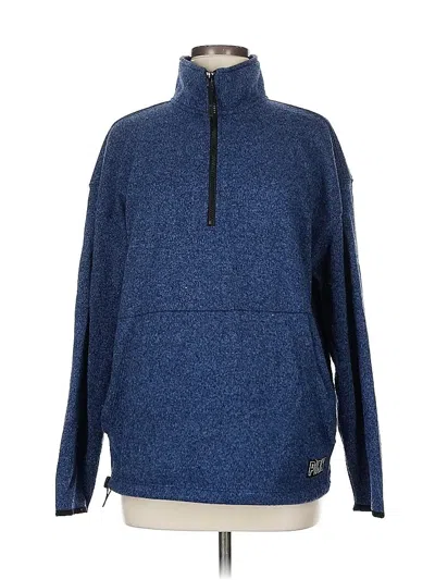 Pre-owned Victoria's Secret Pink Pullover Sweater In Blue
