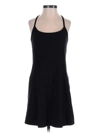 Pre-owned Victoria's Secret Pink Romper In Black