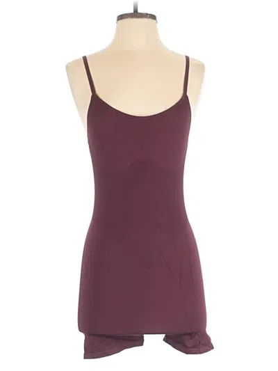 Pre-owned Victoria's Secret Pink Romper In Burgundy