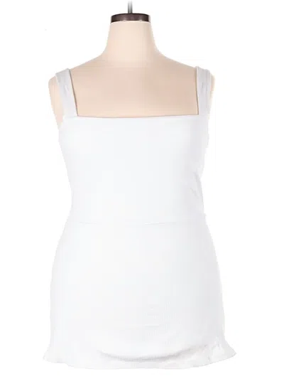 Pre-owned Victoria's Secret Pink Romper In Ivory