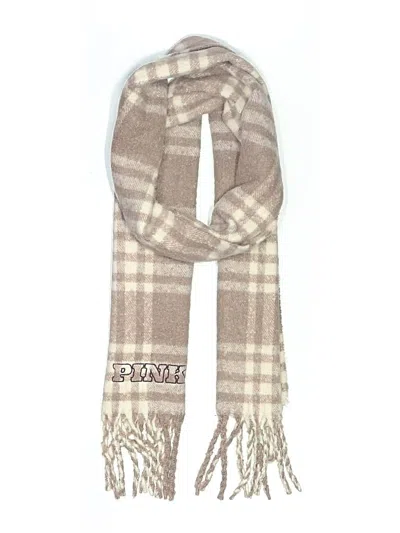 Pre-owned Victoria's Secret Pink Scarf In Tan