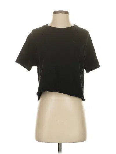 Pre-owned Victoria's Secret Pink Short Sleeve T-shirt In Black