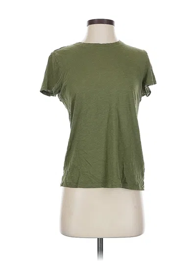Pre-owned Victoria's Secret Pink Short Sleeve T-shirt In Green