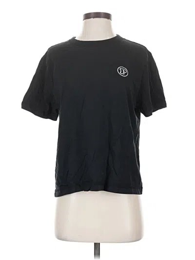 Pre-owned Victoria's Secret Pink Short Sleeve T-shirt In Black