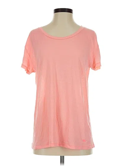 Pre-owned Victoria's Secret Pink Short Sleeve T-shirt In Pink