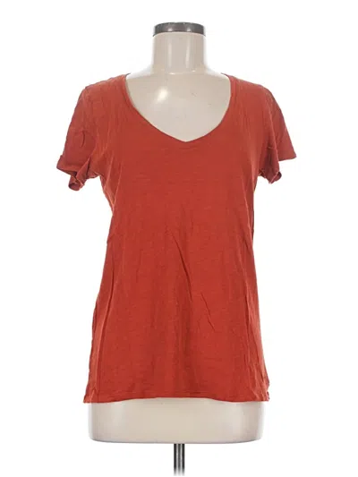 Pre-owned Victoria's Secret Pink Short Sleeve T-shirt In Red