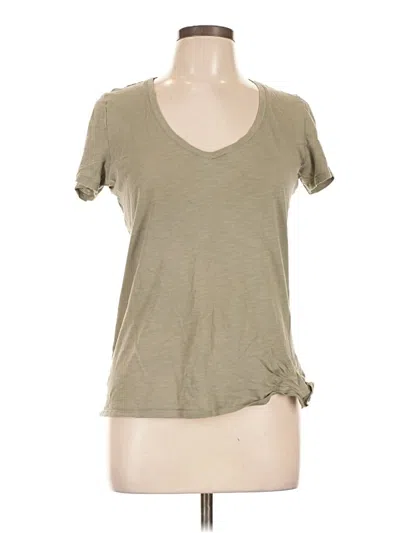 Pre-owned Victoria's Secret Pink Short Sleeve T-shirt In Tan