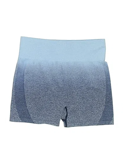 Pre-owned Victoria's Secret Pink Shorts In Blue