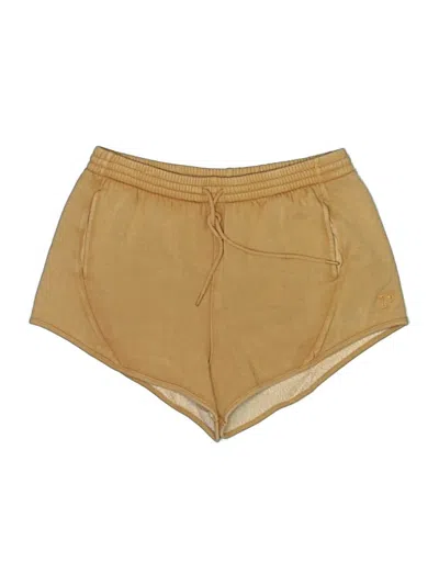 Pre-owned Victoria's Secret Pink Shorts In Gold