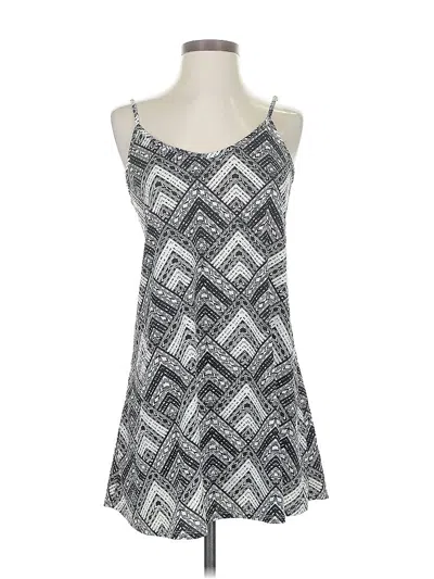 Pre-owned Victoria's Secret Pink Sleeveless Top Silver Halter Neckline Tops