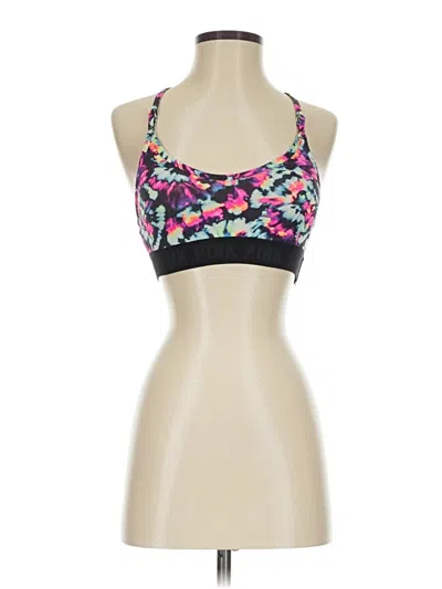 Pre-owned Victoria's Secret Pink Sports Bra In Black