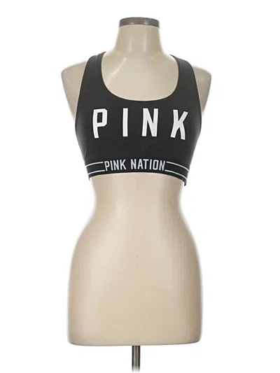 Pre-owned Victoria's Secret Pink Sports Bra In Black