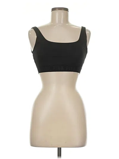 Pre-owned Victoria's Secret Pink Sports Bra In Black
