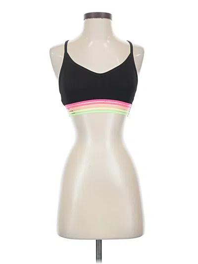 Pre-owned Victoria's Secret Pink Sports Bra In Black