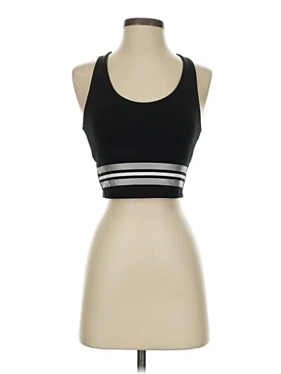 Pre-owned Victoria's Secret Pink Sports Bra In Black