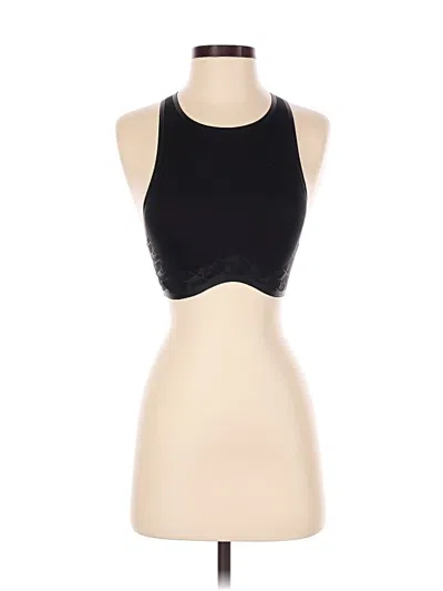 Pre-owned Victoria's Secret Pink Sports Bra In Black