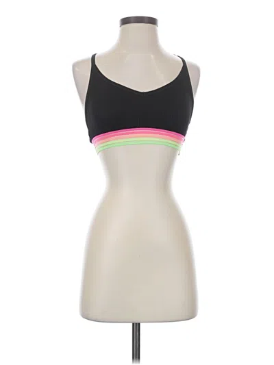 Pre-owned Victoria's Secret Pink Sports Bra In Black
