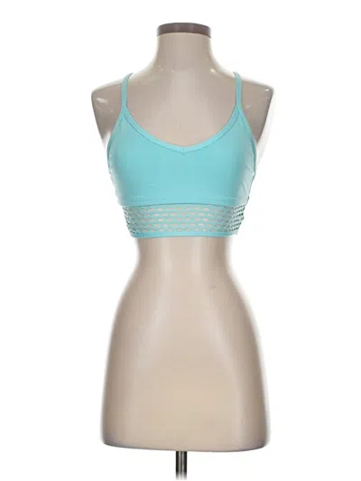Pre-owned Victoria's Secret Pink Sports Bra In Blue