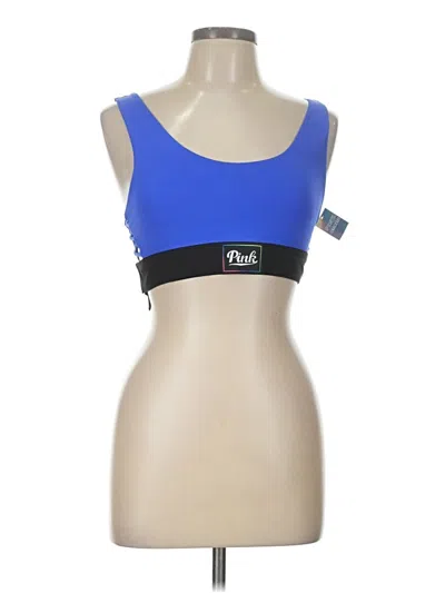 Victoria's Secret Pink Sports Bra In Blue