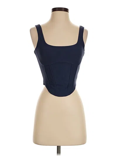 Victoria's Secret Pink Sports Bra In Blue