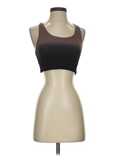 Pre-owned Victoria's Secret Pink Sports Bra In Brown