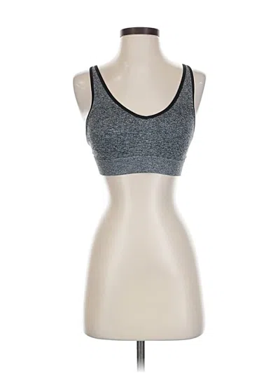 Pre-owned Victoria's Secret Pink Sports Bra In Gray