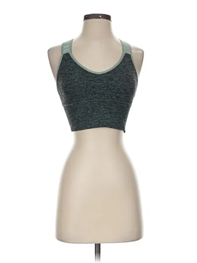 Pre-owned Victoria's Secret Pink Sports Bra In Gray