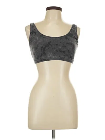 Pre-owned Victoria's Secret Pink Sports Bra In Gray